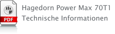 Hagedorn Power Max 70T1 Technische Informationen